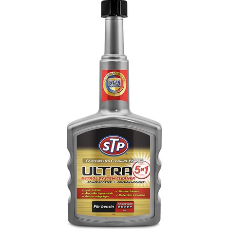 Additivo Pulizia Motore STP ULTRA 5in1 Benzina Concentrato Super Potente 400 ml. (1/3)