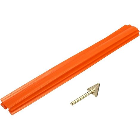 5 x Plastic Welding Rods 8 Inches 1 cm x 200 mm Orange (1/5)