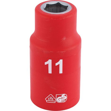 Draper 1/2 Sq. Dr. Fully Insulated VDE Socket (11mm) (31784) (1/5)