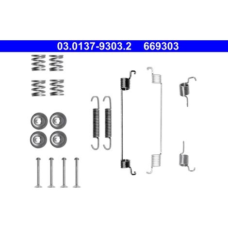 Kit d'accessoires, mâchoire de frein ATE 03.0137-9303.2 FIAT 1554695