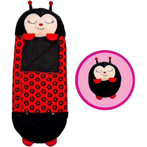 Couverture de sieste Happy Play pour enfants Jaune, oreiller de sac de co (1/5)