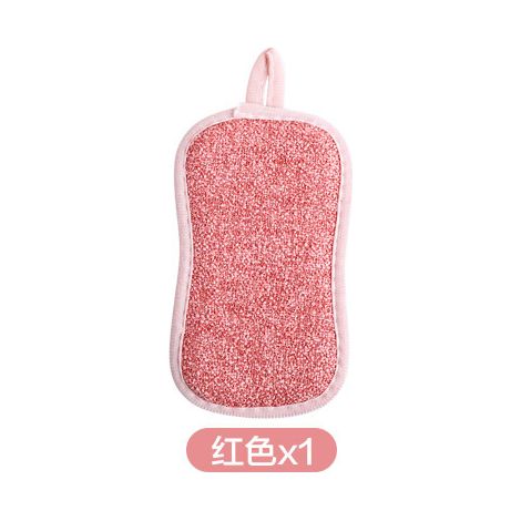 Chiffon de nettoyage de cuisine Fibre de bambou Lingettes antibactériennes double face Torchons Éponges à récurer Outils de cuisine