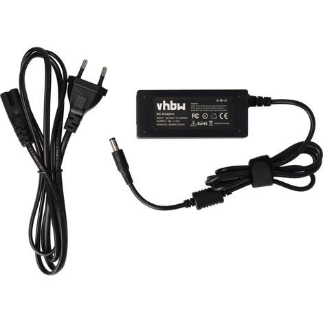 vhbw Netzteil kompatibel mit Toshiba Satellite S50-AST2NX1, P50-AST2NX2, S955D-S5374, S50-AST2NX2, S955-S5376, S955-S5373 Notebook - 200 cm, 45 W (1/5)