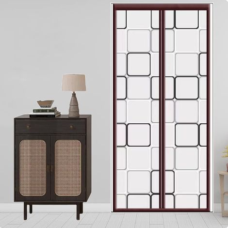 Grille EVA Magnétique Rideau de Porte Isolant Thermique (1/5)