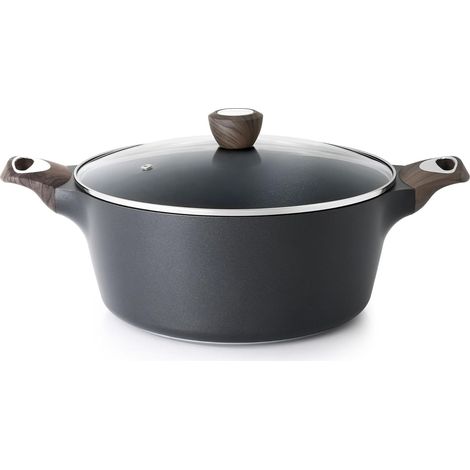 Saucepan for all heat sources, suitable for induction, 11 cm, black (1/5)