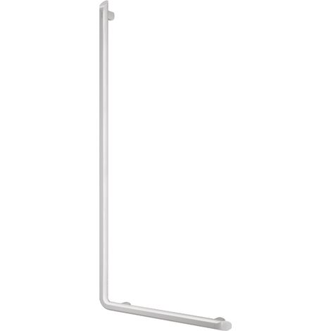 Delabie Handlauf L-Form Be-Line D35 H.1130 Aluminium weiß