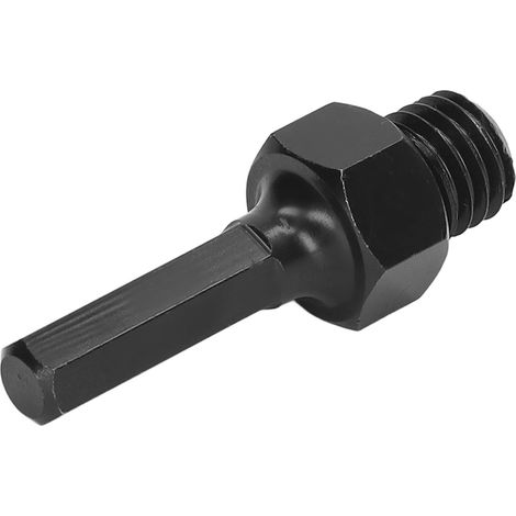 Adaptateur de conversion en acier haute résistance pour transformer une meuleuse d'angle en perceuse, tige hexagonale creuse 5/8-11 pouces (1/5)