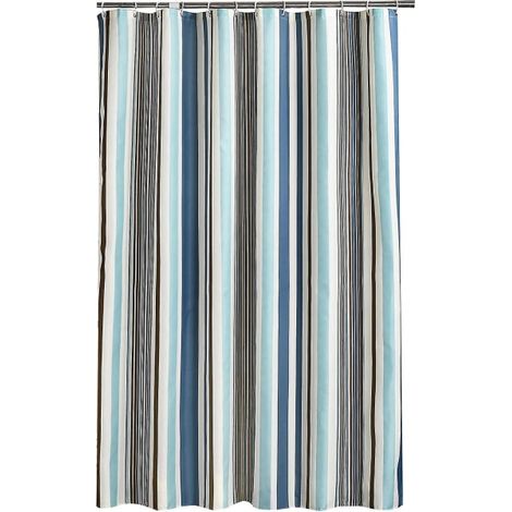 Rideau de douche imperméable 200x200 cm, antibactérien et anti-moisissure, tissu polyester durable pour salle de bain, voilage résistant à l'eau, grand format 200x200