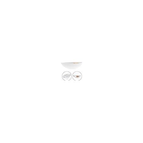 Lampada da parete elis 1xe27 c.31xl.12,5xl.12,5x9,5cm gesso bianco