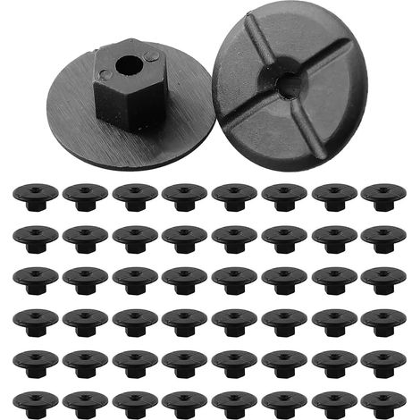 Cylinder, 50 Pcs Car Fastener Clips Wing Nuts Fasteners for Wheel Arches for Wheel Mudguards Bumpers Quick Fasteners Without Thread (1/5)