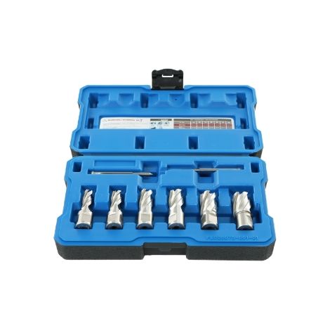 Set di punte per trapano HSS, 7 pezzi