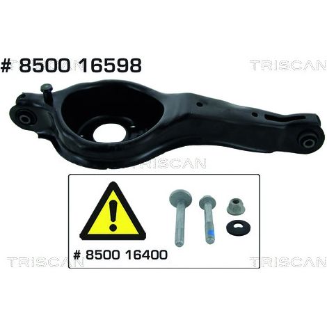 Bras de liaison, suspension de roue Triscan 8500 16598 FORD 1686705 1694569