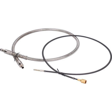 Elektrischer Hängeschleifer, flexible Welle, Edelstahl, Gummischlauch, Verlängerung, Schleifzubehör (1/5)