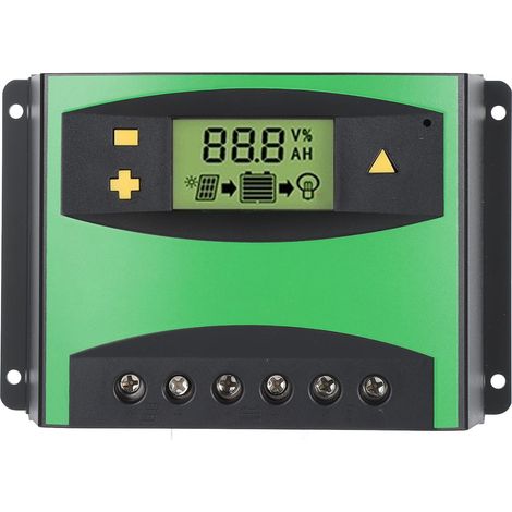 Régulateur de Charge Solaire Toivize DM6024 60A PWM 12/24V LCD (1/5)