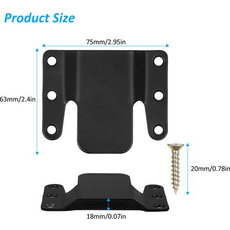 ZJchao Connecteurs de canapé en Coupe Entre Bloquer des Clips de Meubles Robustes 4pcs Connecteur de canapé Connecteur Vis Universal Easy Installer (4 pièces) (1/5)