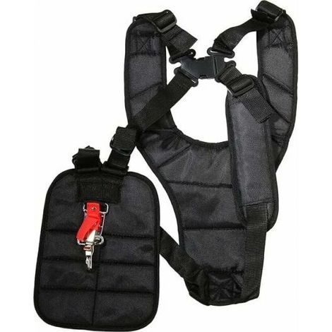 Ergonomic Double Shoulder Mower Harness, Adjustable Multifunction Harness for Brush Cutter or Gardening (1/5)