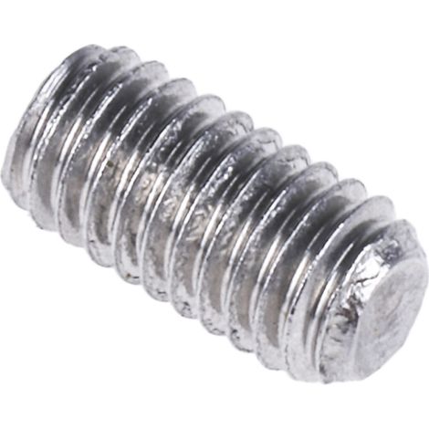 Vis sans tête, M3 x 6mm, tête Jeu de douilles hexagonales, en Acier Inoxydable Vis sans tête A2 304 ( Prix pour Sachet de 50 )
