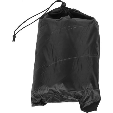 420D Oxford tissu argenté imperméable anti-UV protection solaire, bâche bateau yacht 530x290cm noir. (1/5)