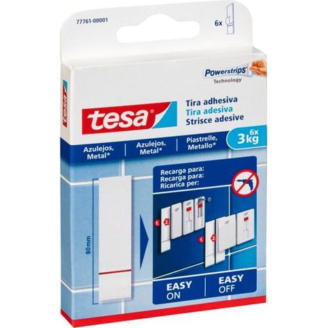 Tesa klebestreifen 3kg 77761 für fliesen &amp metall