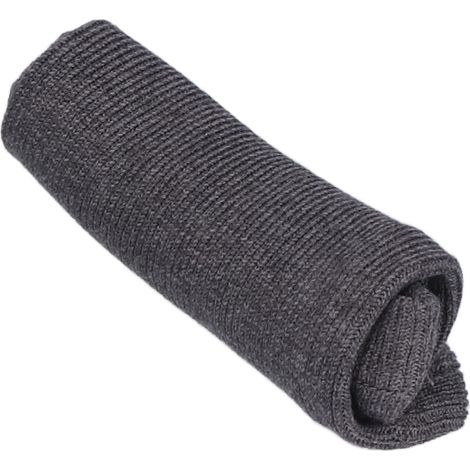Cache-cou anti-bruit chien, casque oreille chien réutilisable, réduction stress anxiété, lavable, élastique, gris taille M. (1/5)