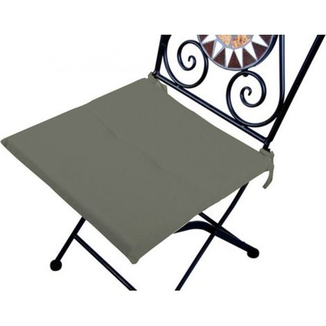Cojín antimanchas gris 40x40