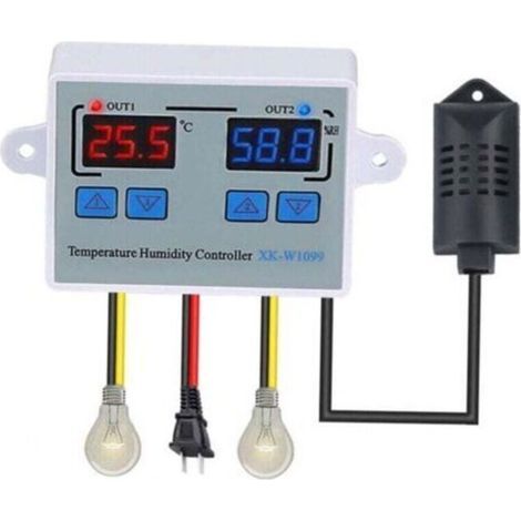 Temperatur- und Feuchtigkeitsregler, AC110-220V (1/5)