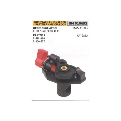 Absperrklappe WYJ-183A HUSQVARNA ELITE 3000 - 4000 Serie Freischneider