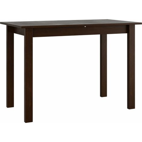 Mesa Victorville 116, Nuez, 76x60x110cm, Aglomerado laminado, Madera