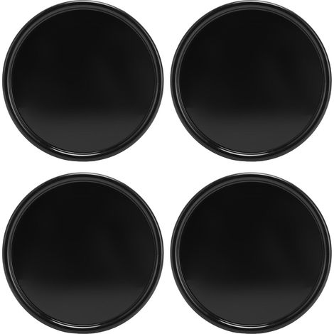 4 coprimozzi per ruote da 65 mm (2,55 pollici) impermeabili in ABS, di ricambio per S90 S60 XC60 XC40 XC90 V40 V60 S80, neri. (1/4)