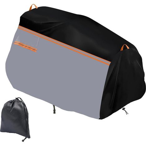 Abdeckung für Rasentraktor & Aufsitzmäher, wasserdicht, UV-beständig, 600D Oxford, L183cm (1/5)