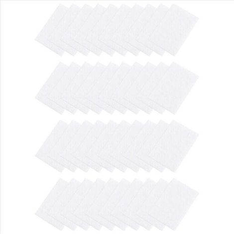 Lot de 40 filtres à air HEPA CPAP jetables de remplacement pour masques et lingettes pour (1/4)