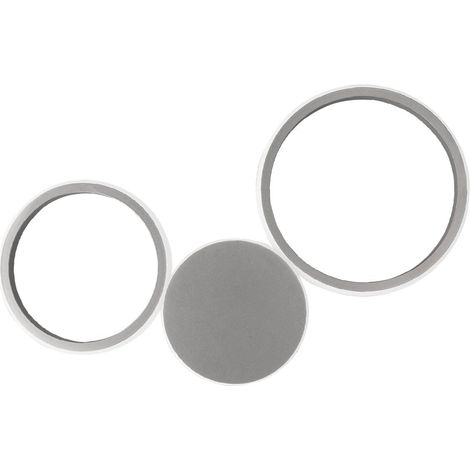 Applique murale LED design moderne en métal Pois 4000 - Silver (1/2)