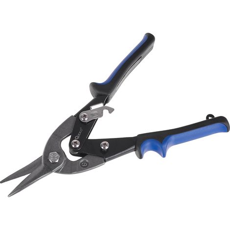 Tijeras para chapa metálica de mano izquierda con mango aislado de 10" (10/60) (1/4)
