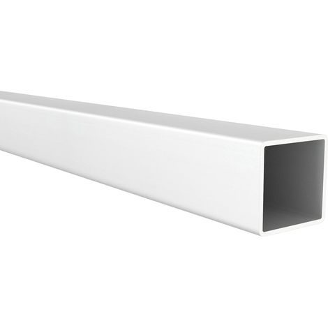 Perfil Tubo Cuadrado Fabricado en Aluminio Acabado en Anodizado Mate Medidas 20201000 mm Longitud del Perfil 1 Metro Espesor 1 mm 1 Unidad