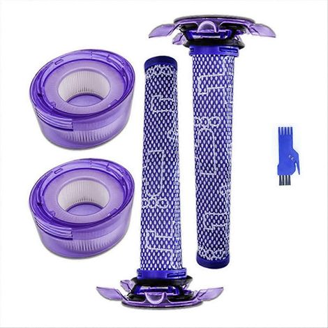 Ersatzfilter für V8 Extra und V8 FOCUS Staubsauger, ideal für Matratzen, kompatibles Ersatzteil, einfacher Austausch, hohe Effizienz, 2er-Packung, schwarz. (1/5)