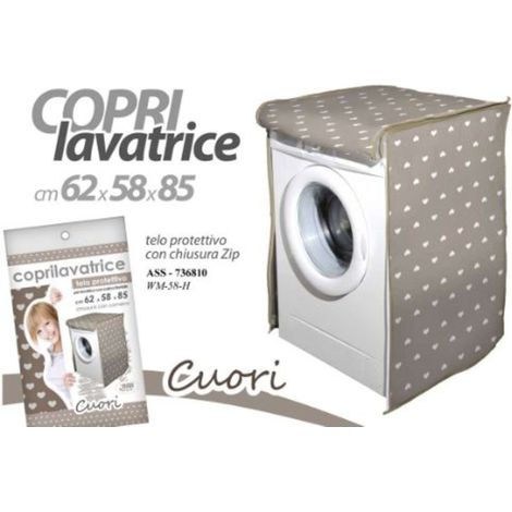 Coprilavatrice Cuori 62X58X85Cm 736810