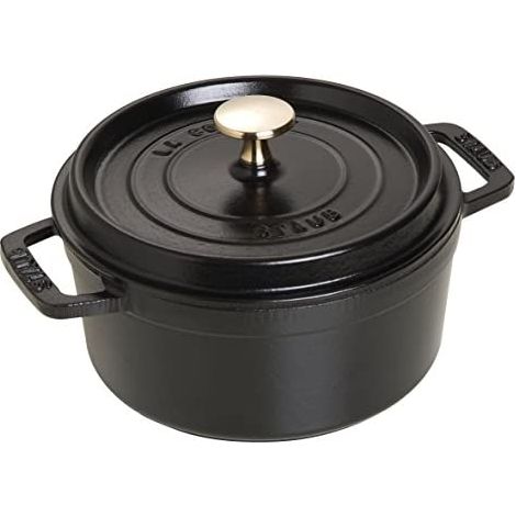 Staub Gusseisen-Backform 18 cm schwarz matt (1/5)