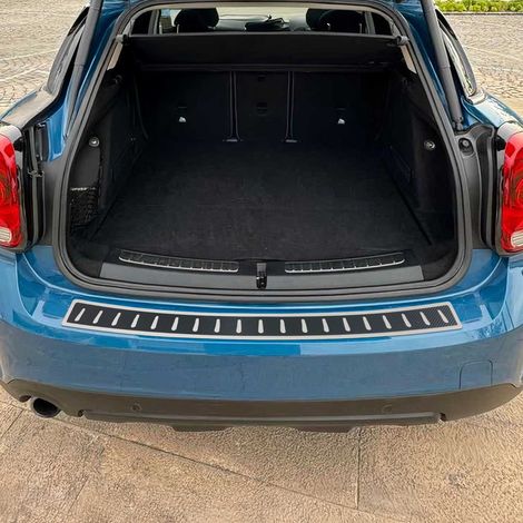 Protection Seuil de Pare-Chocs Arriére pour Mini Countryman 2017-2025 Acier