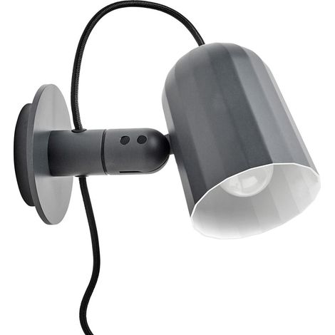 [GEBRAUCHT] Hay Noc Wandleuchte Wandlampe Designerlampe Lampe Leuchte Innenlampe Dunkelgrau B-Ware