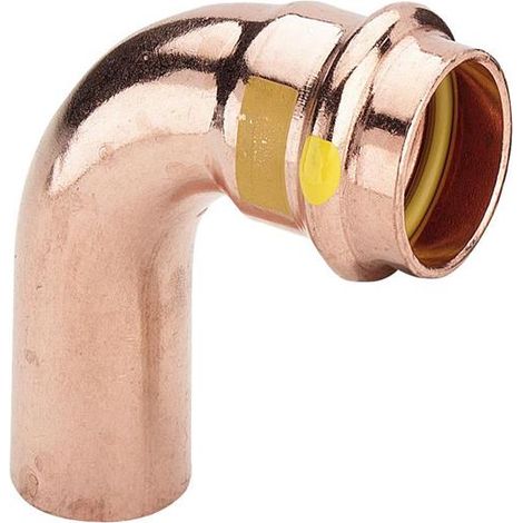 Coude cuivre 90° MF diamètre 18 à sertir gaz - VIEGA SARL (1/2)