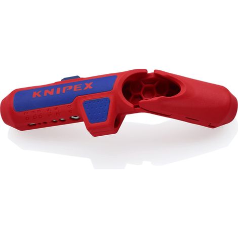 Knipex Ergostrip Utensile Spelacavi Universale, per Destrimani 135 Mm 16 95 01 Sb (1/4)