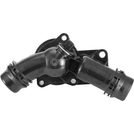 Carter de thermostat BMW X5 2001-2005, boîtier thermostatique, pièce moteur, compatible 11531437040, remplacement direct, aluminium, jeu de 1 (1/5)