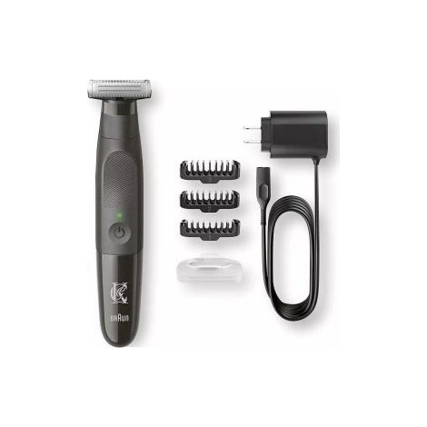 AFEITADORA BRAUN KING C GILLETTE STYLE MASTER 3 PEINES RECARGABLE CABEZAL INCLINABLE