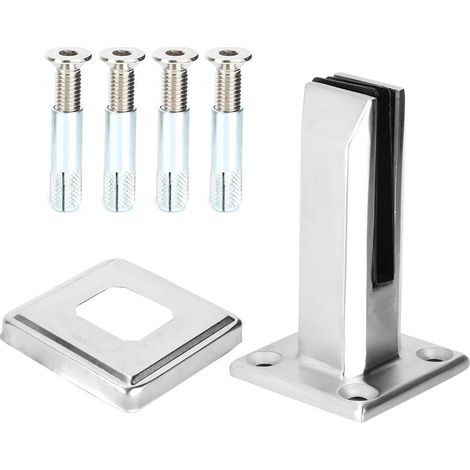 Escaliers sur pied en acier inoxydable, robinets de balcon et de piscine en verre, fixations pour balustrades et accessoires de piscine