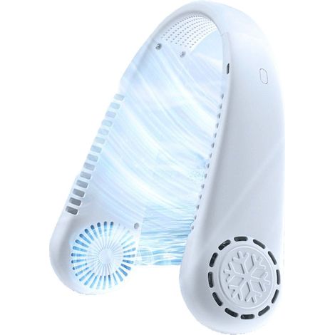 Ventilateur sans pales et sans col, nouveau type de ventilateur de refroidissement, fabricant de ventilateurs en forme de flocon de neige. (1/2)