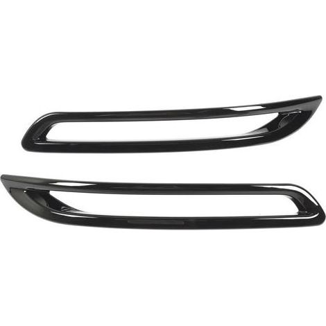 2pcs Couvre-feux antibrouillard pare-chocs arrière pour Accord 2023 Cadre noir brillant (1/5)