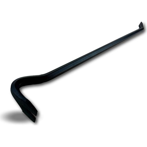 Pied de biche fer forgé Griffes étroites pied recourbé Arracher soulever - Quantité x 1 - Longueur 90 cm