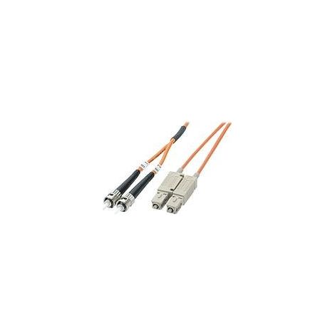 INTELLINET Cavo fibra ottica SC a ST 50/125 Multimodale 1,0 Mt (1/2)