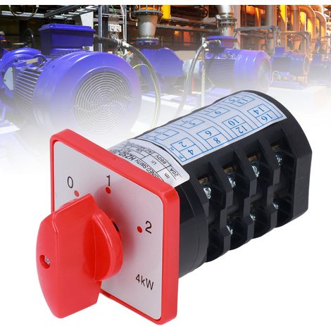 Commutateur combiné de commande de moteur à commutation de puissance BERM® Line (4 sections, 3 positions) (1/5)