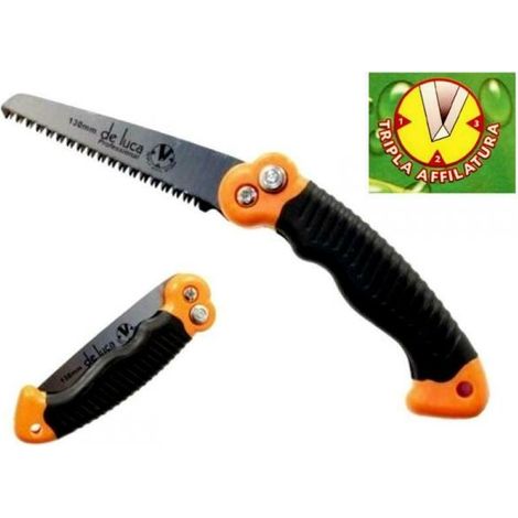 SEGA SEGACCIO PER POTATURA RICHIUDIBILE LAMA IN ACCIAIO 130 mm TRIPLA AFFILATURA (1/5)